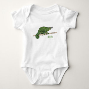 Jacksons Chamäleon-Cartoon-Abbildung Baby Strampler