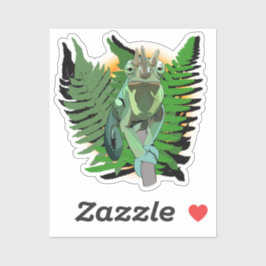 Jackson's Chameleon Aufkleber