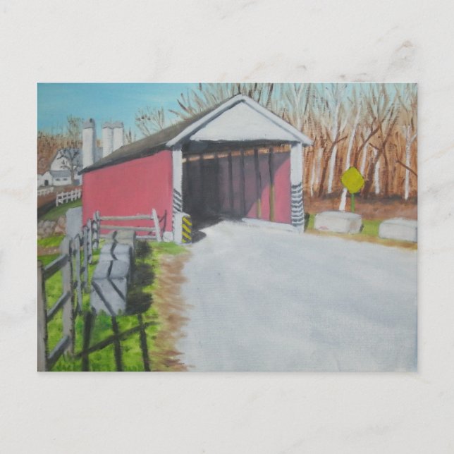 Jackson's Mill Bridge - Lancaster Postkarte (Vorderseite)