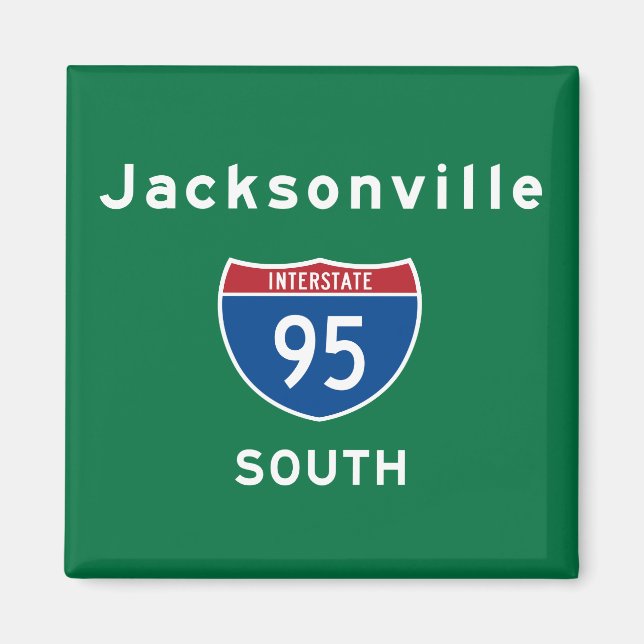 Jacksonville 95 magnet (Vorne)