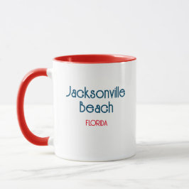 Jacksonville Beach Floride Café Mug