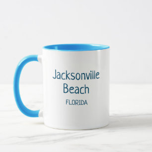 Jacksonville Beach Floride Café Mug