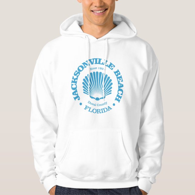 Jacksonville Beach (Seashell) Hoodie (Vorderseite)