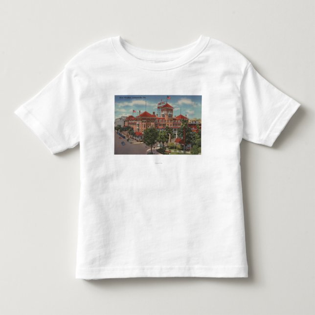 Jacksonville, Florida - Außenansicht des Hotels Kleinkind T-shirt (Vorderseite)
