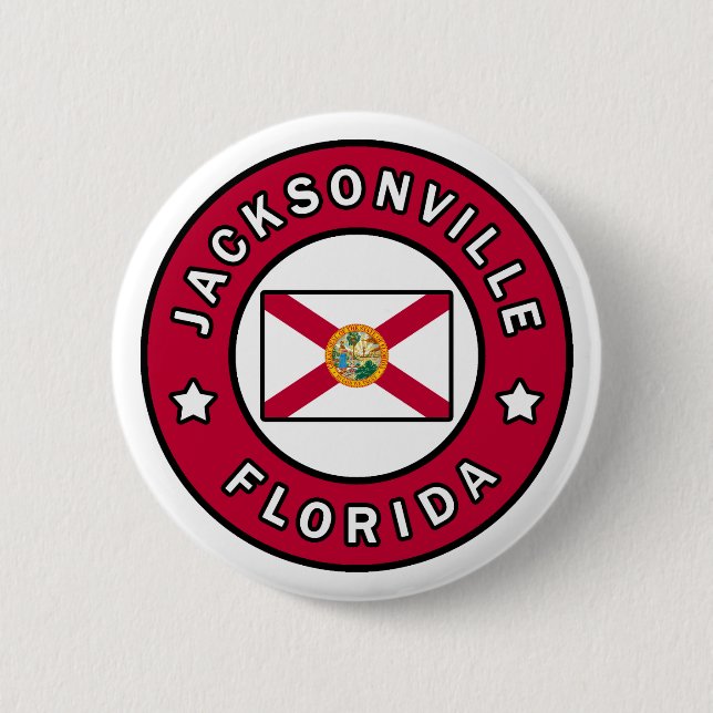 Jacksonville Florida Button (Vorderseite)