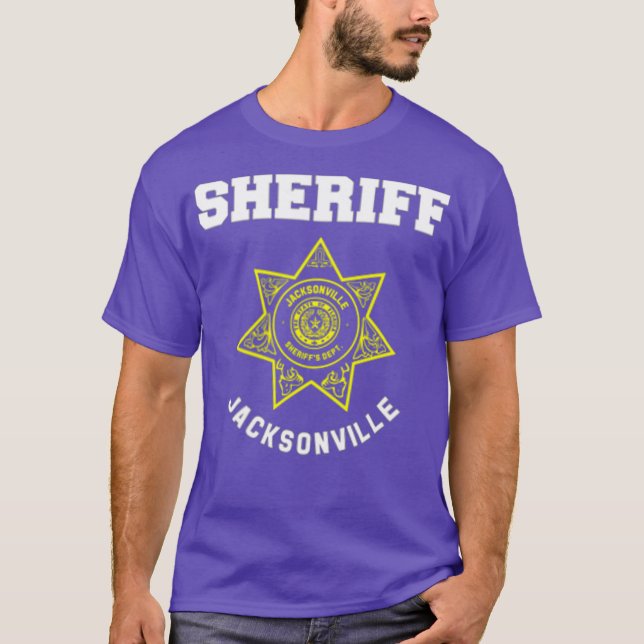 Jacksonville Florida Duval Landkreis Sheriff _nxpl T-Shirt (Vorderseite)