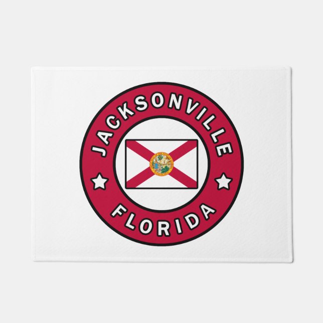Jacksonville Florida Fußmatte (Vorderseite)