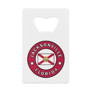 Jacksonville Florida Geldbeutel Flaschenöffner