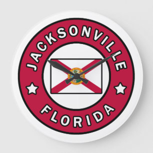 Jacksonville Florida Große Wanduhr