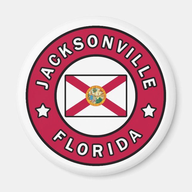 Jacksonville Florida Magnet (Vorne)