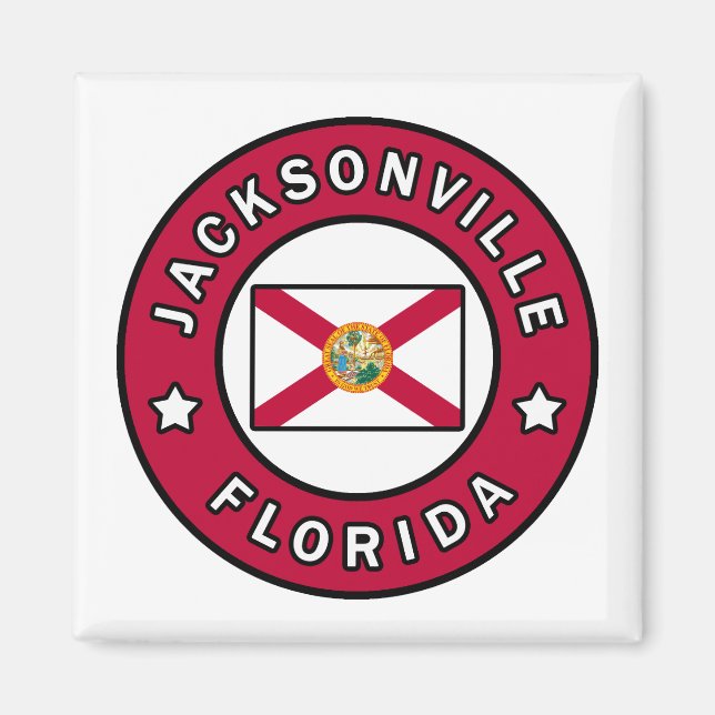 Jacksonville Florida Magnet (Vorne)