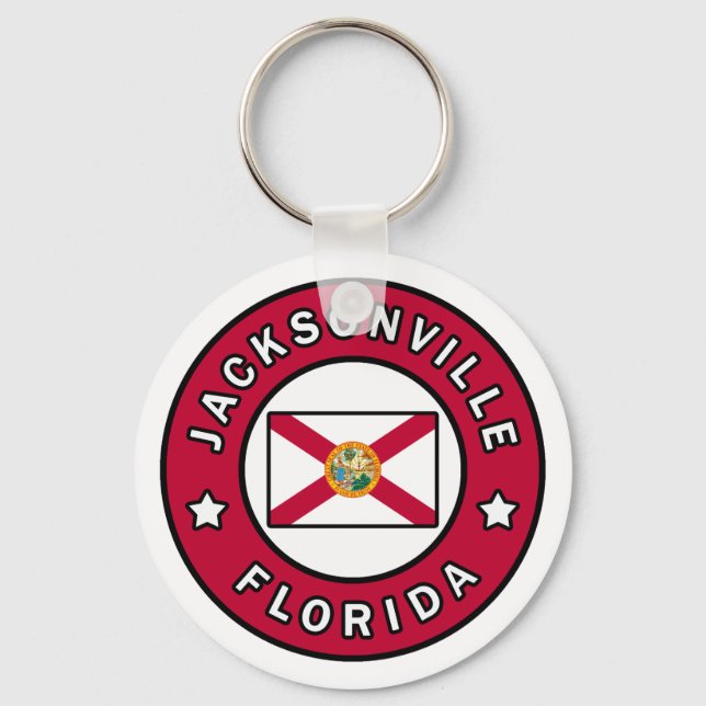 Jacksonville Florida Schlüsselanhänger (Vorderseite)
