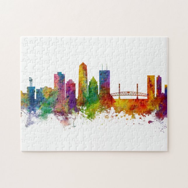 Jacksonville Florida Skyline (Horizontal)