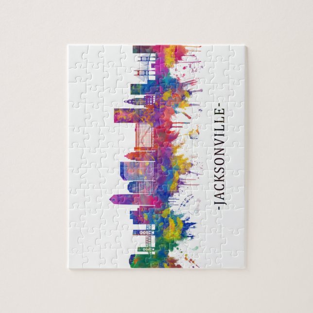 Jacksonville Florida Skyline (Vertikal)