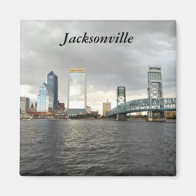 Jacksonville Florida Souvenir Foto Magnet (Vorne)