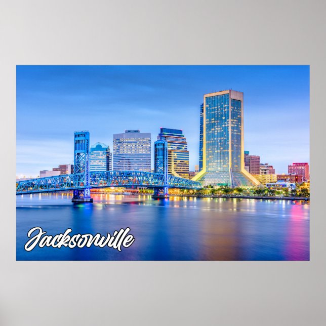 Jacksonville, Florida, Vereinigte Staaten Poster (Vorne)