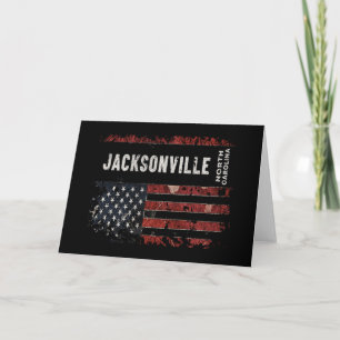 Jacksonville North Carolina Karte