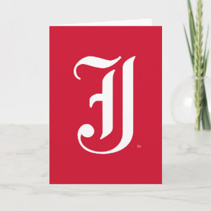 Jacksonville Staat University Classic JSU Letter Karte