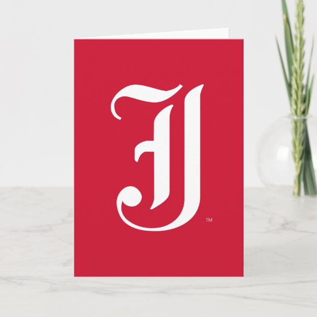 Jacksonville Staat University Classic JSU Letter Karte (Vorderseite)