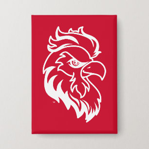 Jacksonville Staat University Gamecocks Red Eagle Button