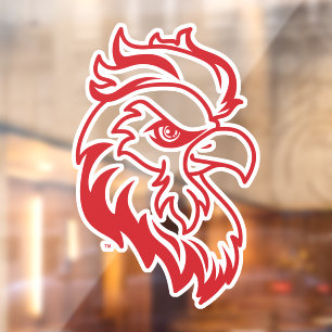 Jacksonville Staat University Gamecocks Red Eagle Fensteraufkleber