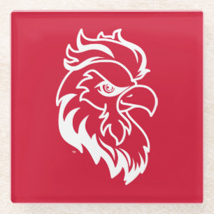 Jacksonville Staat University Gamecocks Red Eagle Glasuntersetzer