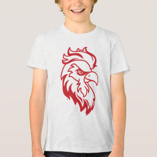 Jacksonville Staat University Gamecocks Red Eagle Tri-Blend Shirt
