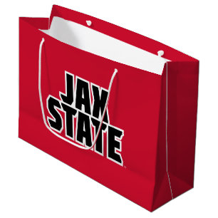 Jacksonville Staat University JAX STAAT Bold Text Große Geschenktüte