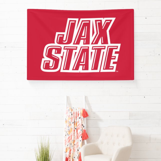Jacksonville Staat University JAX STAAT Logo Banner (InSitu)