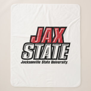 Jacksonville Staat University JAX STAAT Logo Sherpadecke