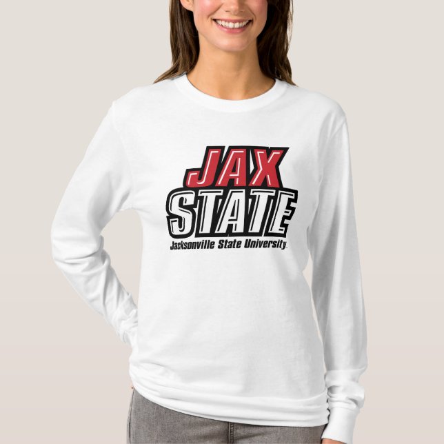 Jacksonville Staat University JAX STAAT Logo T-Shirt (Vorderseite)