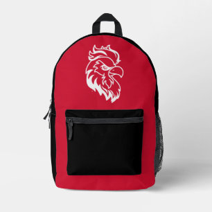 Jacksonville State University Gamecocks rotes Game Bedruckter Rucksack