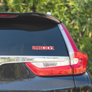 Jacksonville State University Gamecocks rotes Logo Aufkleber