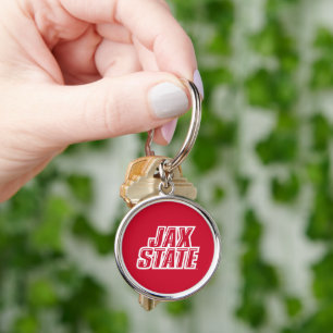 Jacksonville State University JAX STATE Logo Schlüsselanhänger