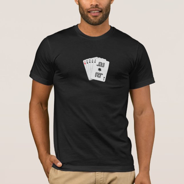 Jacktown 8 (Schwarzes) T-Shirt (Vorderseite)