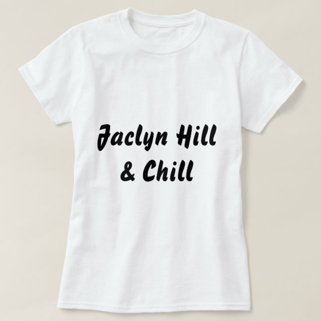 Jaclyn Hügel u. Schauer T-Shirt (Design vorne)