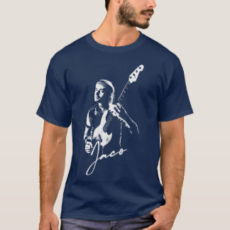 Jaco Pastorius Vintag Style Fan Kunstwerk T-Shirt