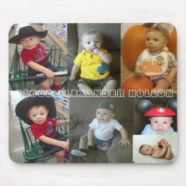 Jacob Alexander Hollon Mousepad (Vorne)