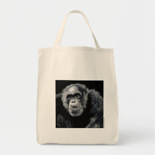 "Jacob" Chimpanzee Tote Bag Tragetasche