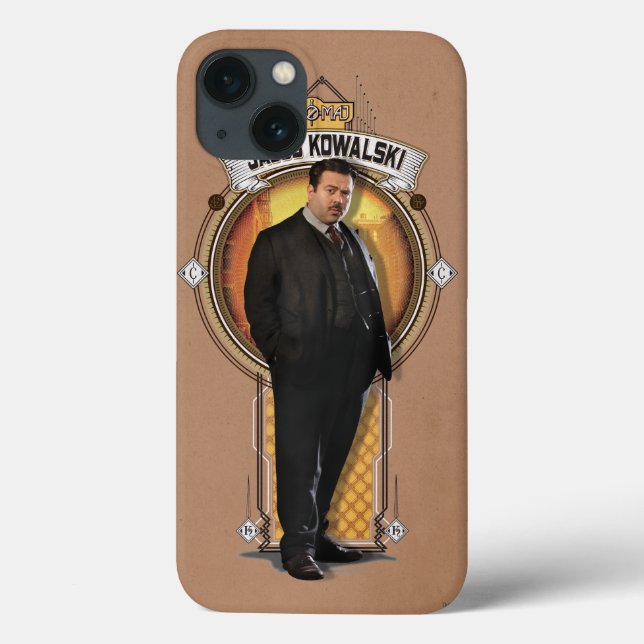 JACOB KOWALSKI™ Art Deco Panel Case-Mate iPhone Hülle (Rückseite)