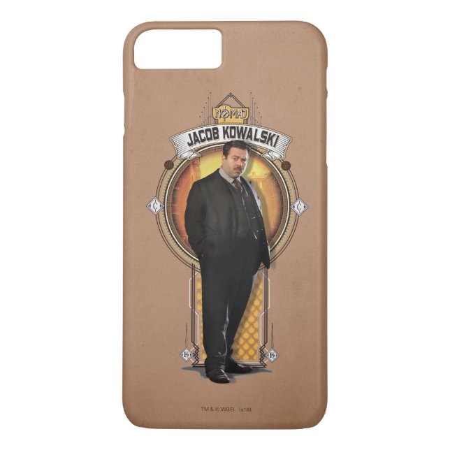 JACOB KOWALSKI™ Art Deco Panel Case-Mate iPhone Hülle (Rückseite)