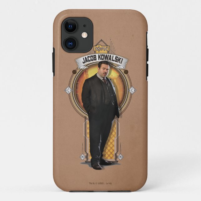 JACOB KOWALSKI™ Art Deco Panel Case-Mate iPhone Hülle (Rückseite)