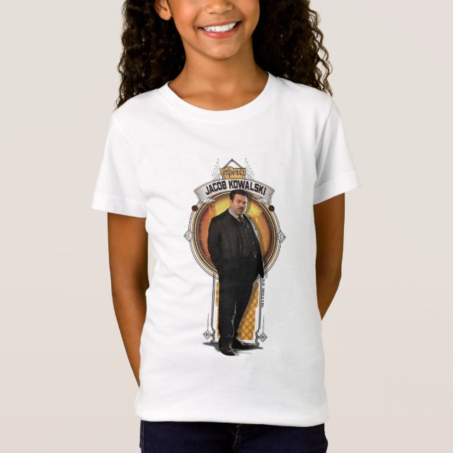 JACOB KOWALSKI™ Art Deco Panel T-Shirt (Vorderseite)