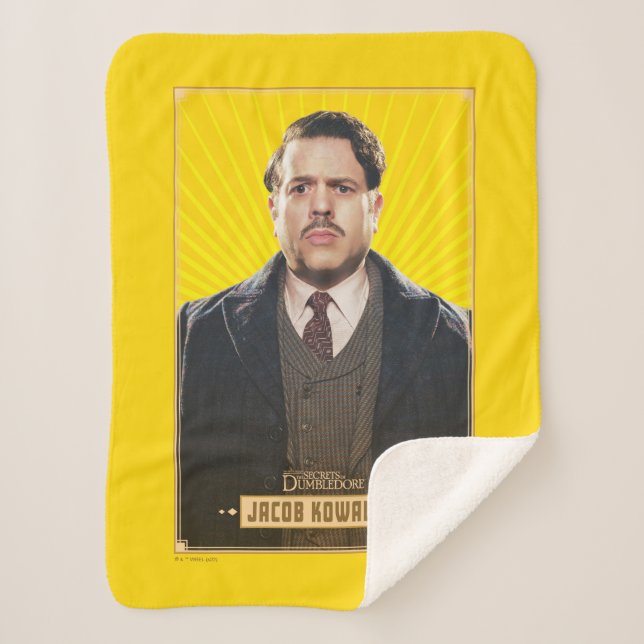 Jacob Kowalski Character Graphic Sherpadecke (Vorderseite)
