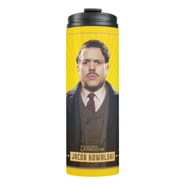 Jacob Kowalski Character Graphic Thermosbecher (Vorderseite)