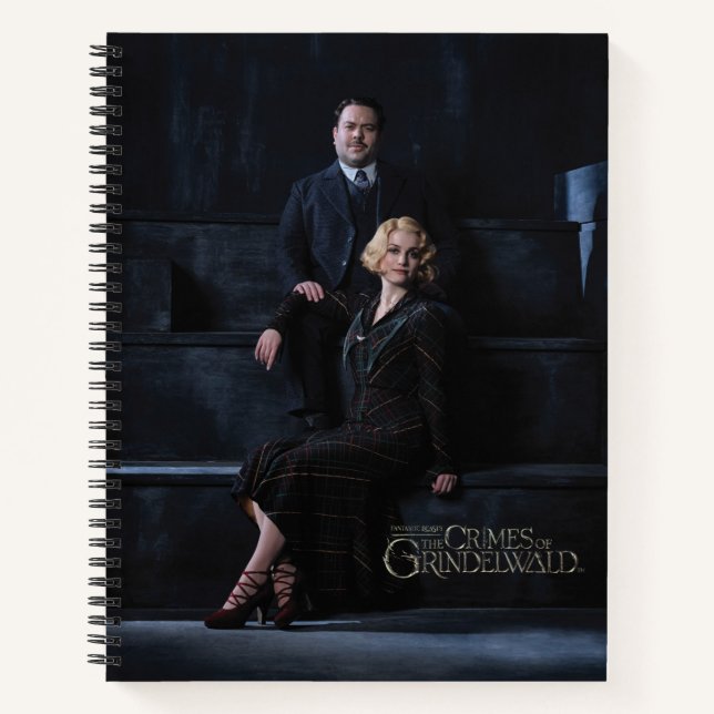 JACOB KOWALSKI™ und QUEENIE GOLDSTEIN™ Foto Notizbuch (Vorderseite)