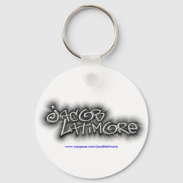 Jacob Latimore Logo-Schlüsselanhänger Schlüsselanhänger (Vorderseite)