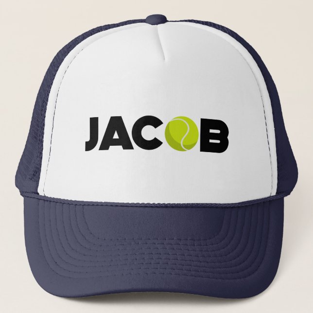 Jacob Tennis Trucker Hat Truckerkappe (Vorderseite)