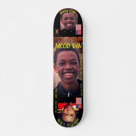 JACOB VAN OFFICIEL Planche de skateboard JMT 7 3/4