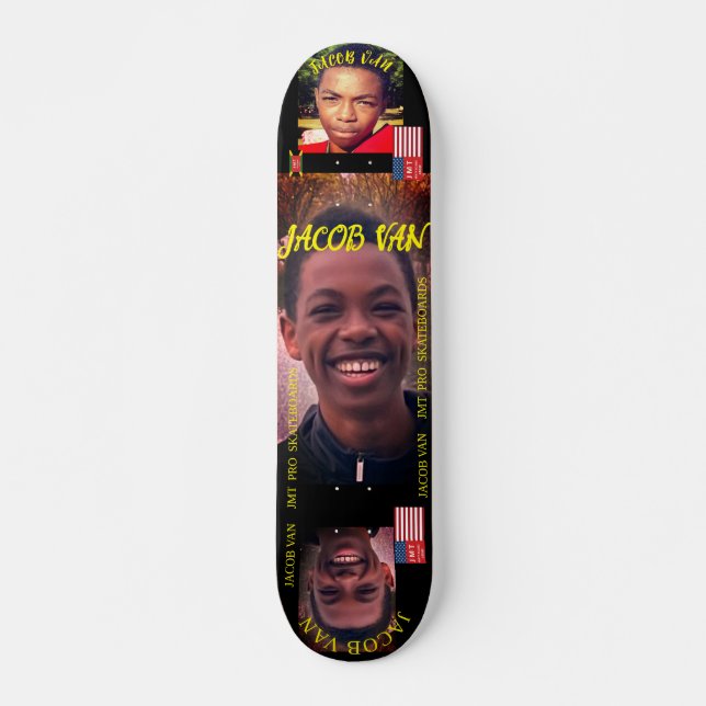 JACOB VAN OFFIZIELL JMT 7 3/4" Skateboarddecke Skateboard (Vorne)
